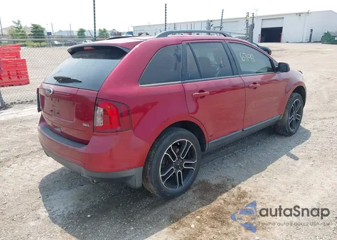 2013 Ford Edge Sel из США, поврежденный, VIN 2FMDK3JC3DBB16363